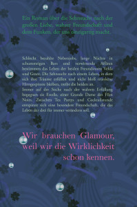 Buchcover Die Fee im Absinth Rückseite- Autorin Janina Venn-Rosky