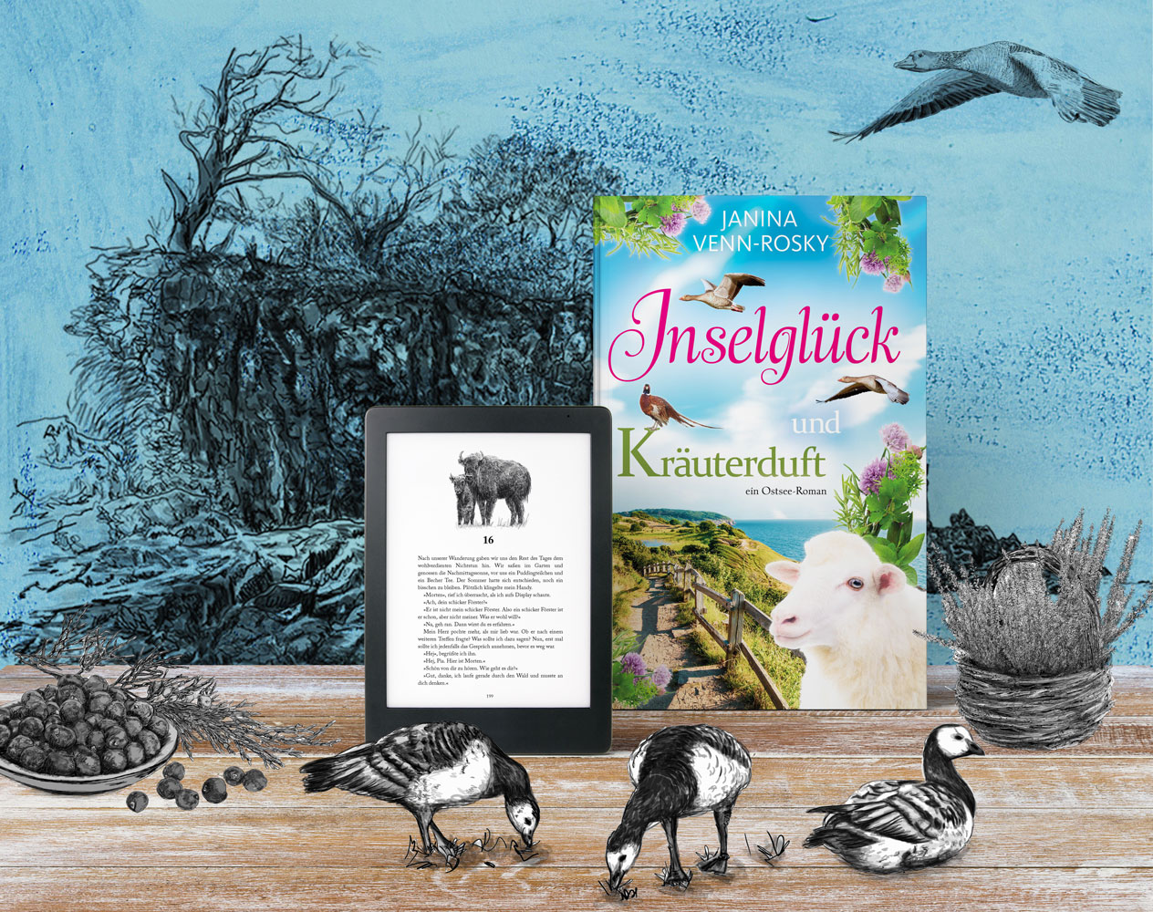Inselglück und Kräuterduft: Lesestunden mit Ostseefeeling