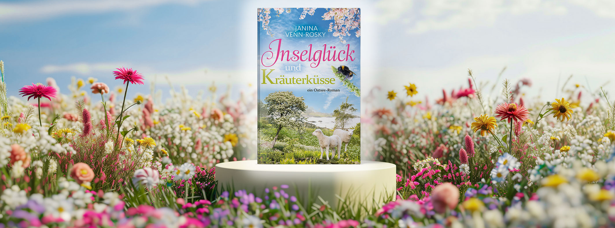 Inselglück und Kräuterküsse: Lies jetzt den neuen Inselroman von Janina Venn-Rosky